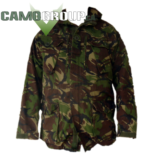 British Military Issue Woodland Pattern Windproof Smock | Central Alberta  Military Outlet