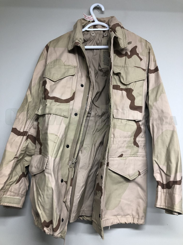Genuine US Issue Desert Camouflage Pattern Cold Weather Field Coat ...